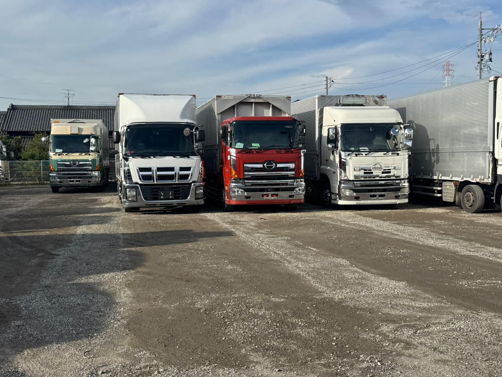 Trucks in transit — Japan