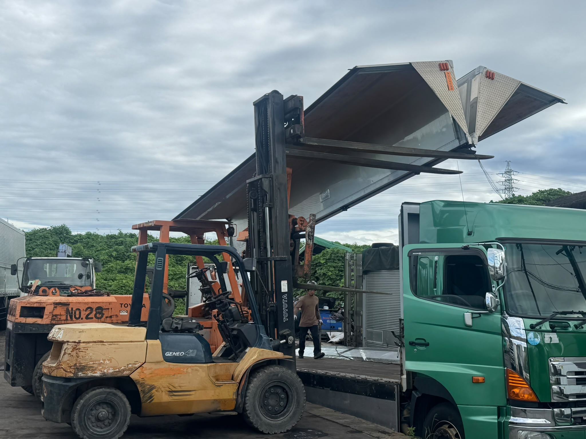 Storage yard — Japan
